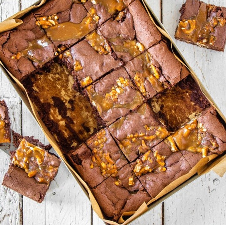 Miso Crunchy CBD Brownies