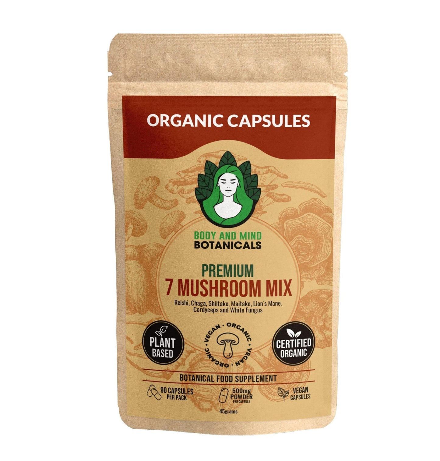 Premium 7 Mushroom Mix Capsules